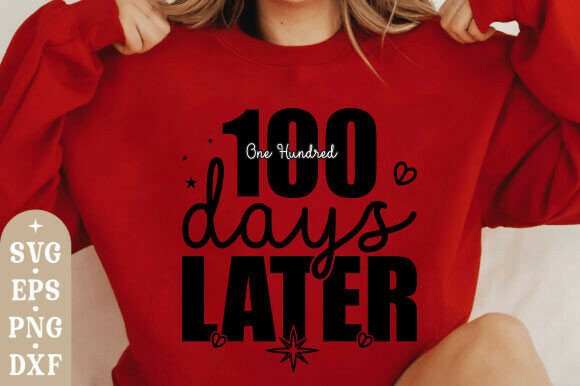 Graphics for 100 Days Later T-Shirt Designs