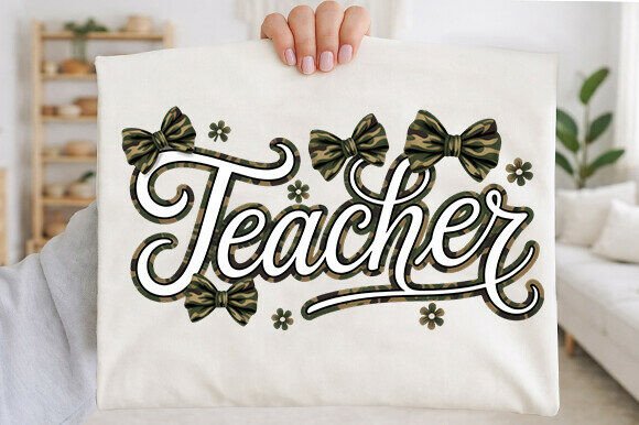 Retro Teacher PNG: Graphics & Illustrations