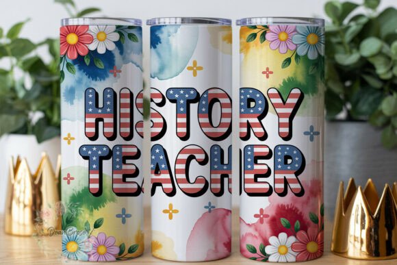 Reviewing the History Teacher Flower Tumbler Wrap