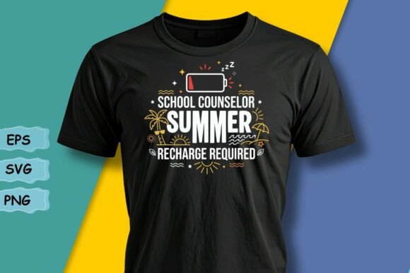 School Counselor Graphics for T-Shirt Designs