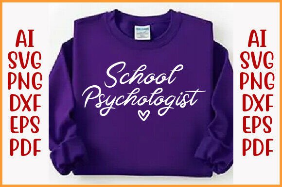 School Psychologist PNG for T-Shirt Designs & Graphics